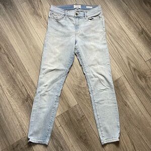 FRAME Le Skinny de‎ Jeanne Crop Jeans sz 30